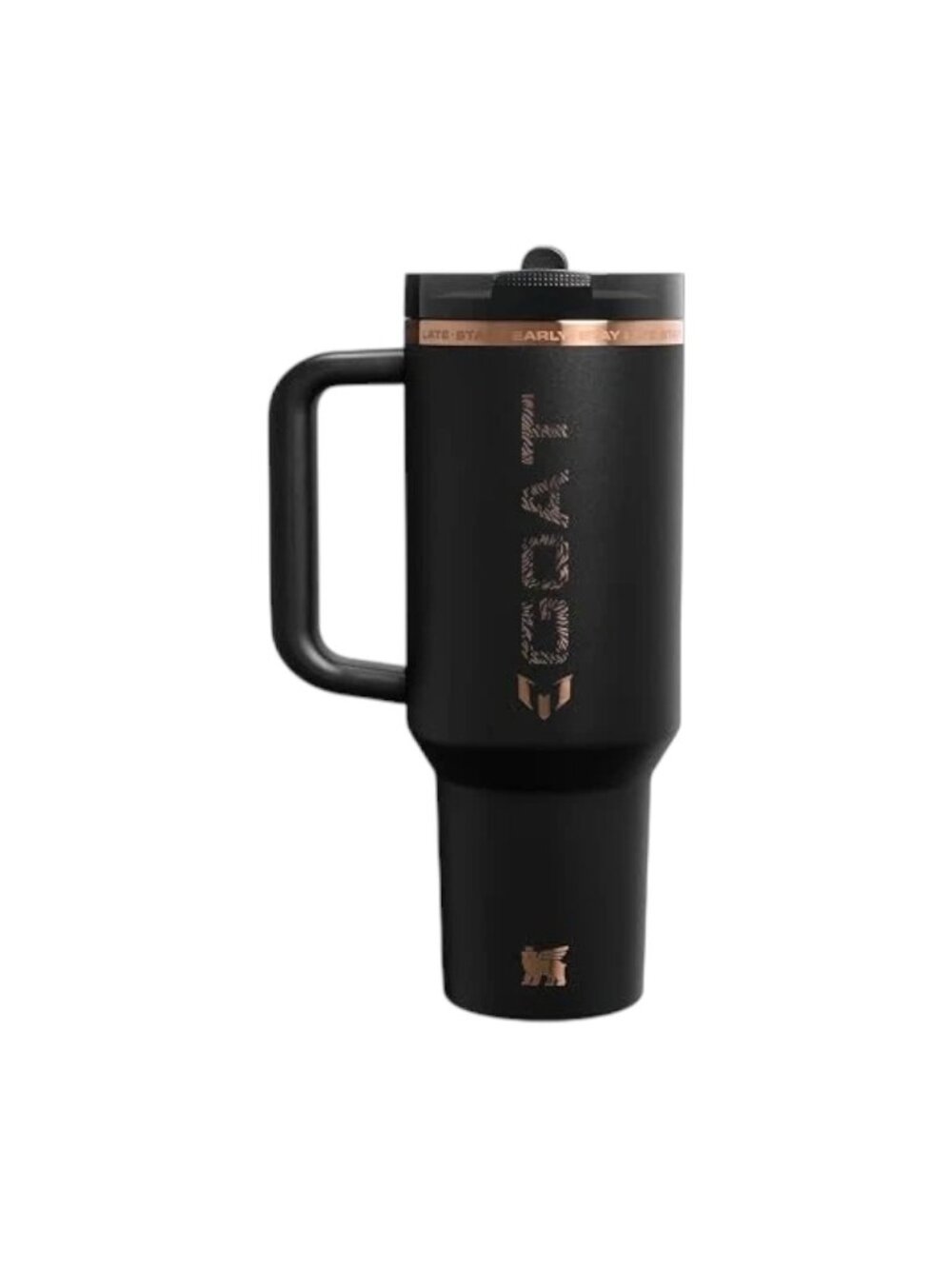 Messi x Stanley Quencher ProTour Flip Straw Tumbler 40 Oz Limited Edition Black
